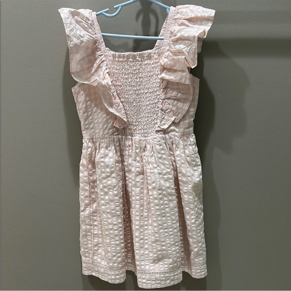 Janie and Jack Pink Ruffle Dress
